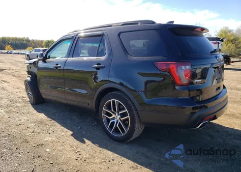 2016 Ford Explorer Sport из США, поврежденный, VIN 1FM5K8GT3GGC90147